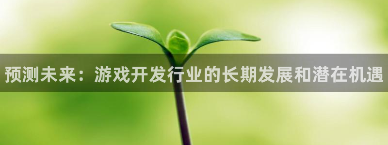 蓝狮在线奇趣腾讯分分彩：预测未来：游戏开发行业的长期发展和潜在机遇