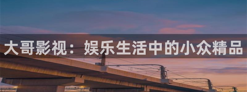 小小影视正版下载：大哥影视：娱乐生活中的小众精品